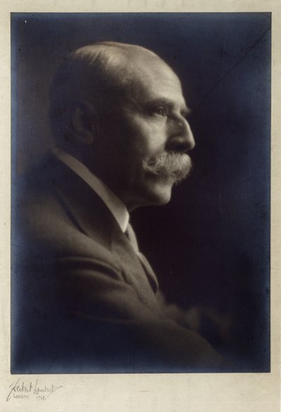 Portret van Edward Elgar, 1921 door Unknown